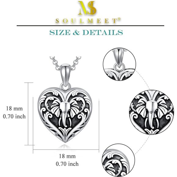 Personalized Silver Locket Necklace That Holds Pictures Photo Keep Someone Near - Picture 6 of 6